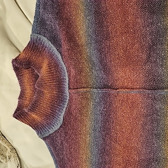 Beach lunch lounge collection multi color sweater ladies large great condition - Picture 3 of 12